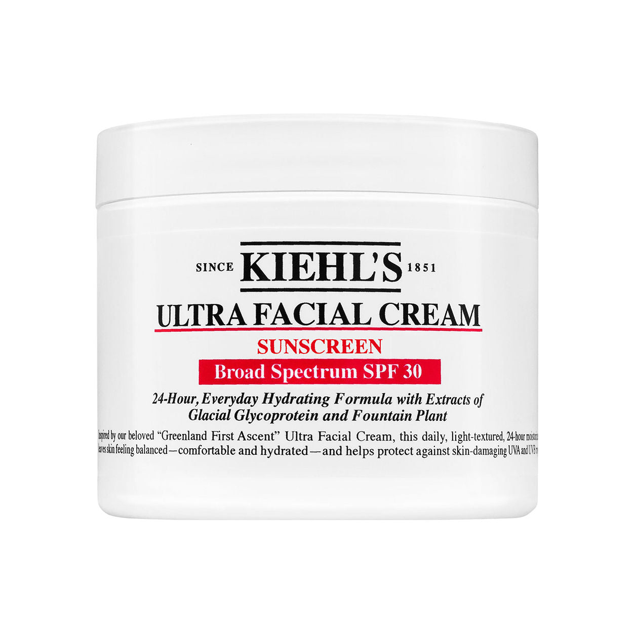 Kiehl's Since 1851 Ultra Facial Cream SPF 30 variant: 4.2 fl oz main image