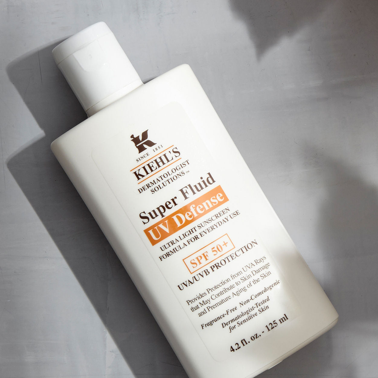Lifestyle image of Kiehl's Since 1851 Super Fluid Daily UV Defense Broad Spectrum SPF 50+ variant: 4.2 fl oz