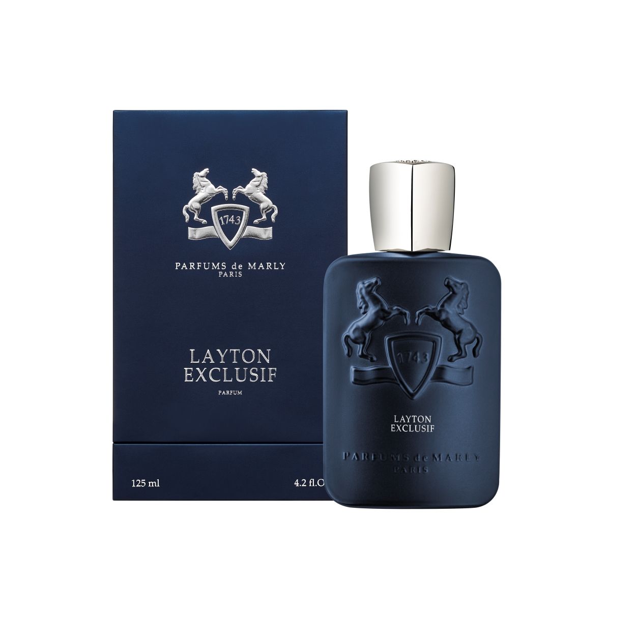 Image of the Parfums de Marly Layton Exclusif Eau de Parfum variant: 4.2 fl oz box