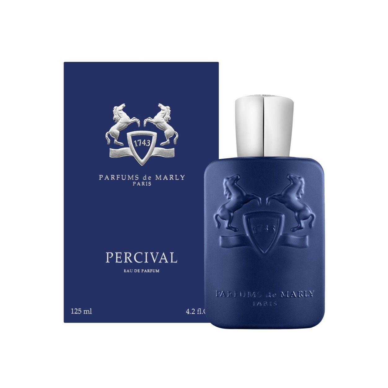 Image of a closed Parfums de Marly Percival Eau de Parfum variant: 4.2 fl oz
