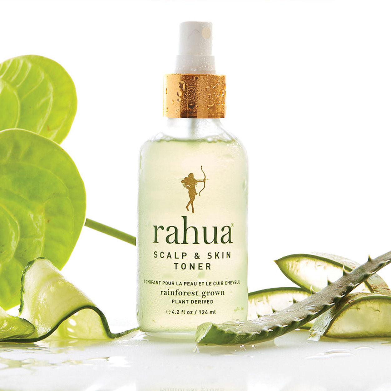 Image of an open Rahua Scalp and Skin Toner variant: 4.2 fl oz