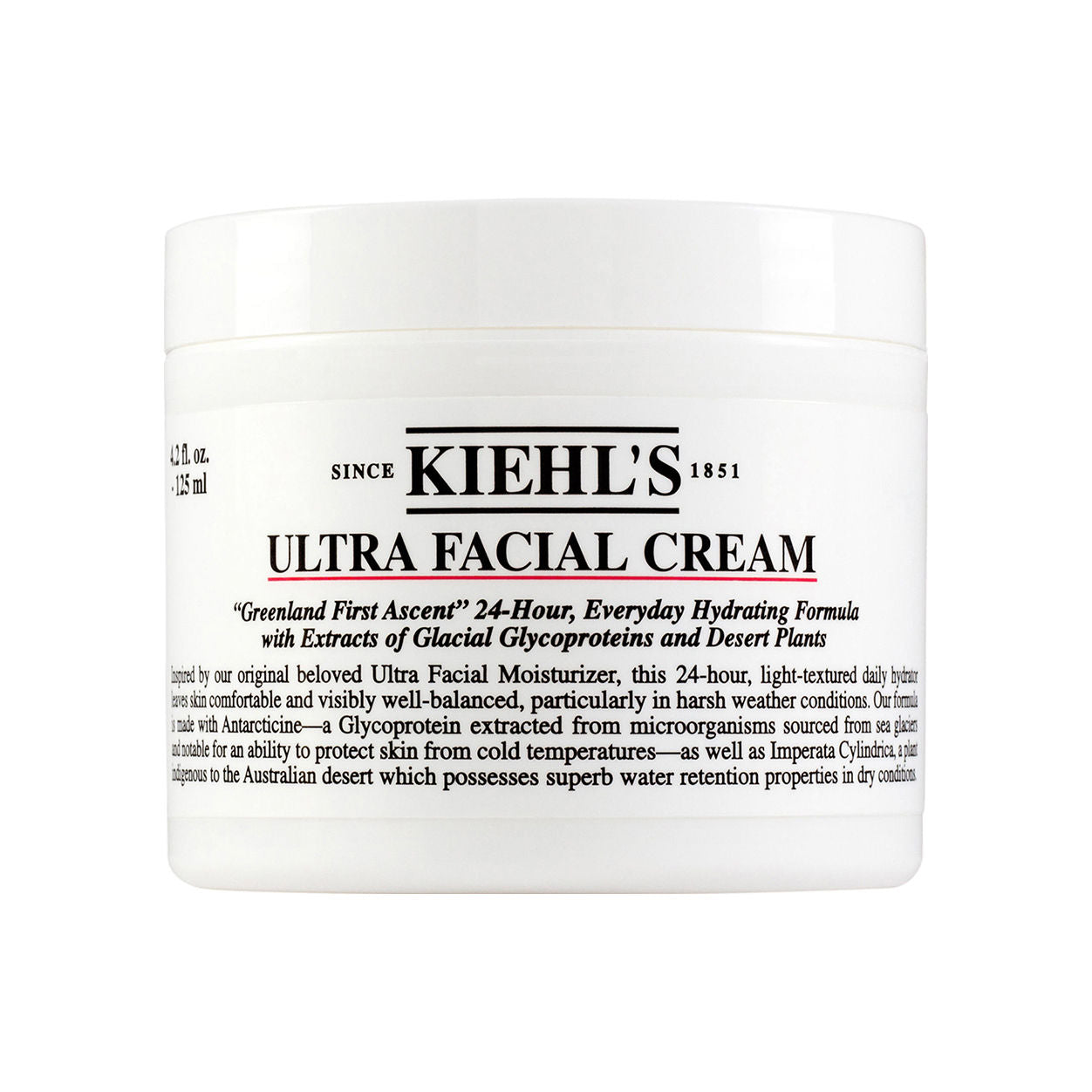 Kiehl's Since 1851 Ultra Facial Cream variant: 4.2 oz main image