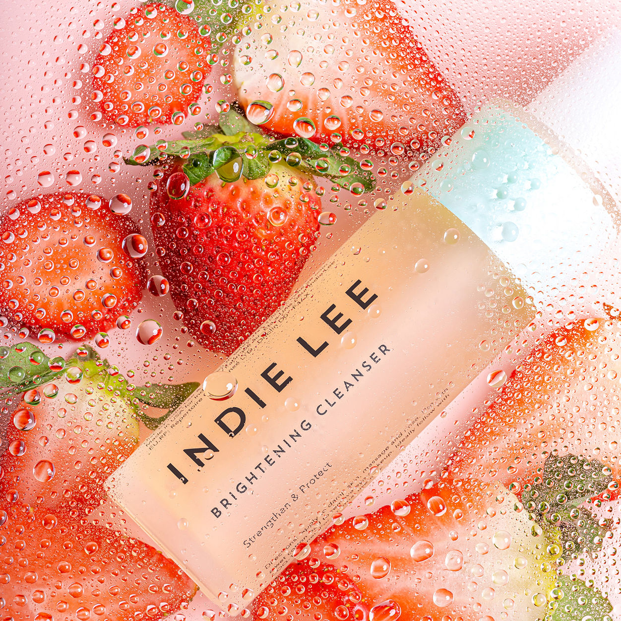 Lifestyle image of Indie Lee Brightening Cleanser variant: 4.2 oz
