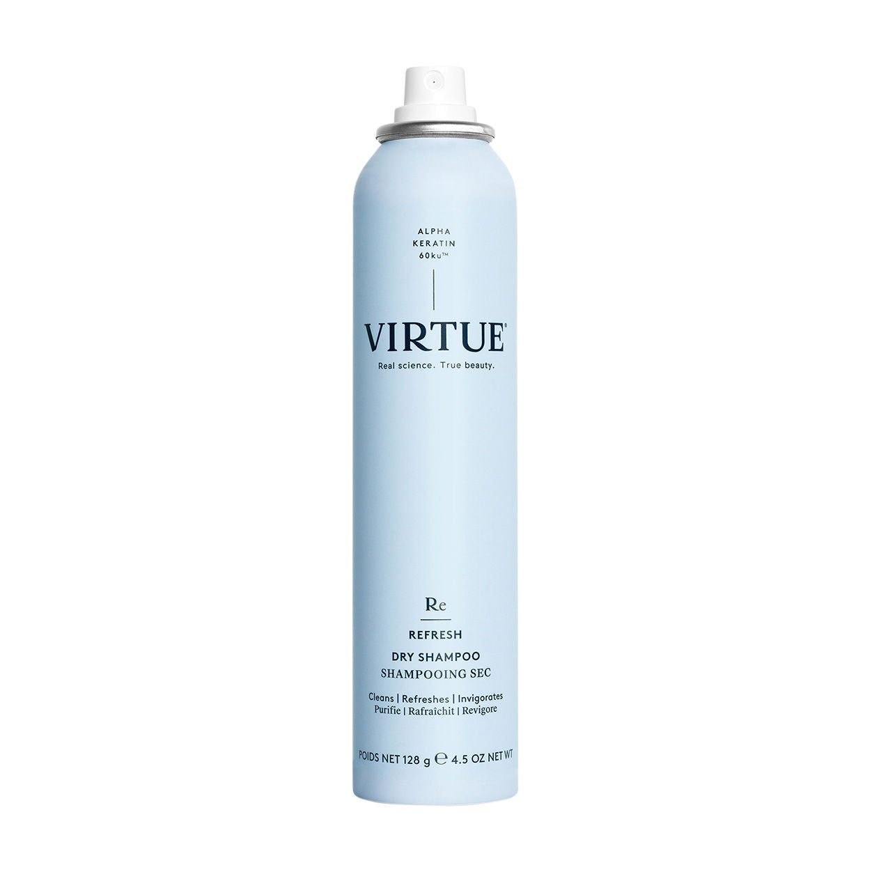 Image of an open Virtue Refresh Dry Shampoo variant: 4.5 oz