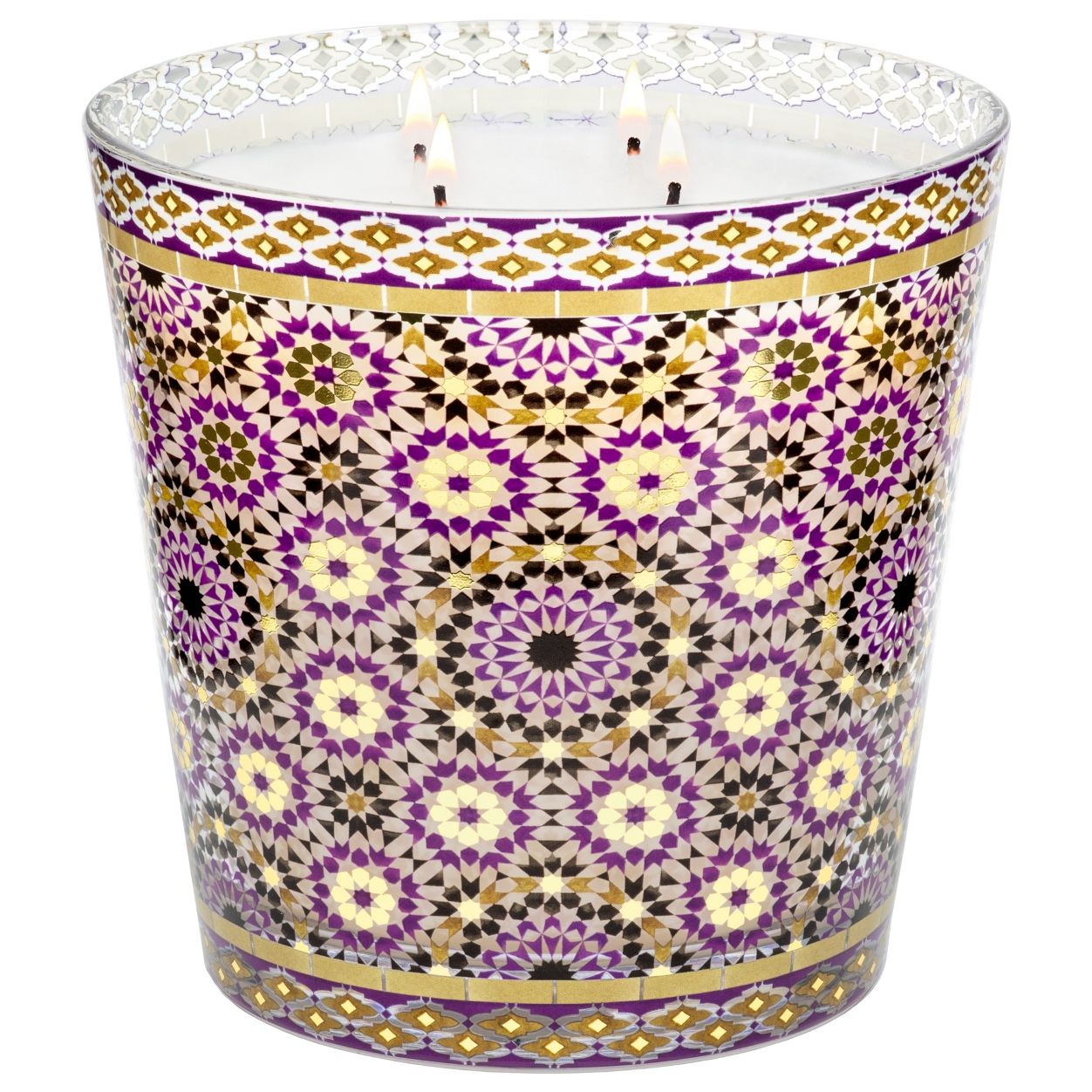 Image of an open Nest Moroccan Amber Specialty Candle variant: 47.3 oz (Luxury)