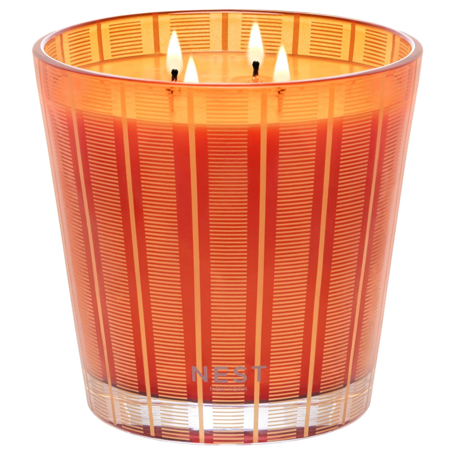 Image of an open Nest Pumpkin Chai Candle variant: 47.3 oz (Luxury)