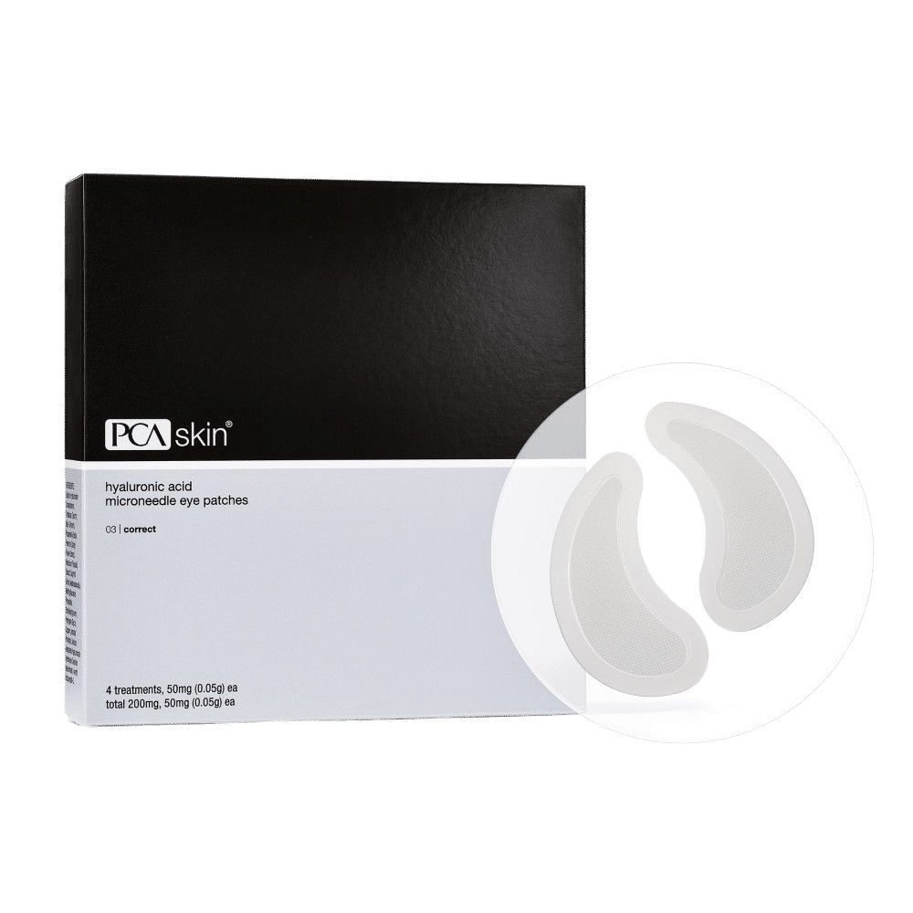 PCA Skin Hyaluronic Acid Microneedle Eye Patches variant: 4 treatments main image