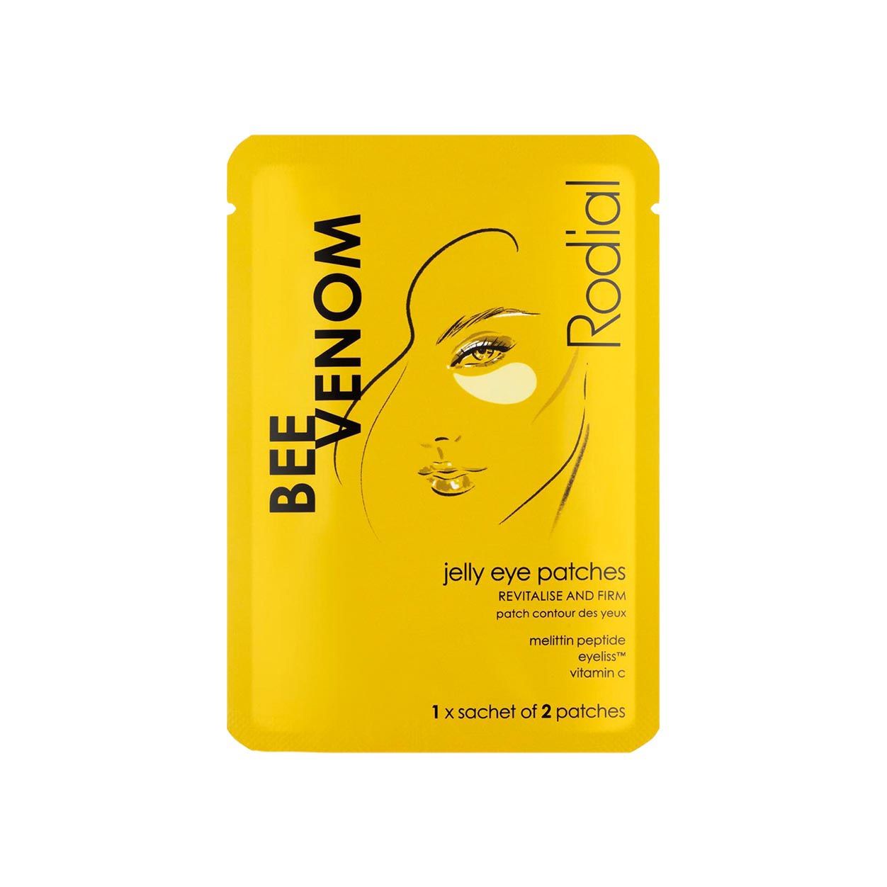 Rodial Bee Venom Jelly Eye Patches variant: 4 treatments main image