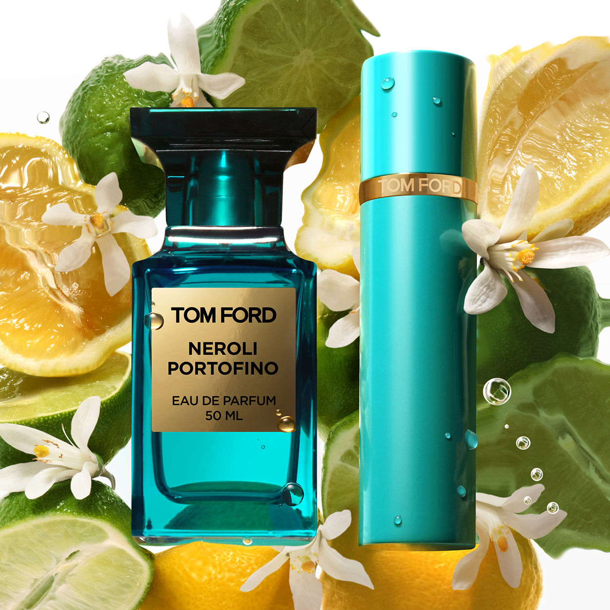 Lifestyle image of Tom Ford Neroli Portofino Eau de Parfum Spray variant: 1.7 fl oz