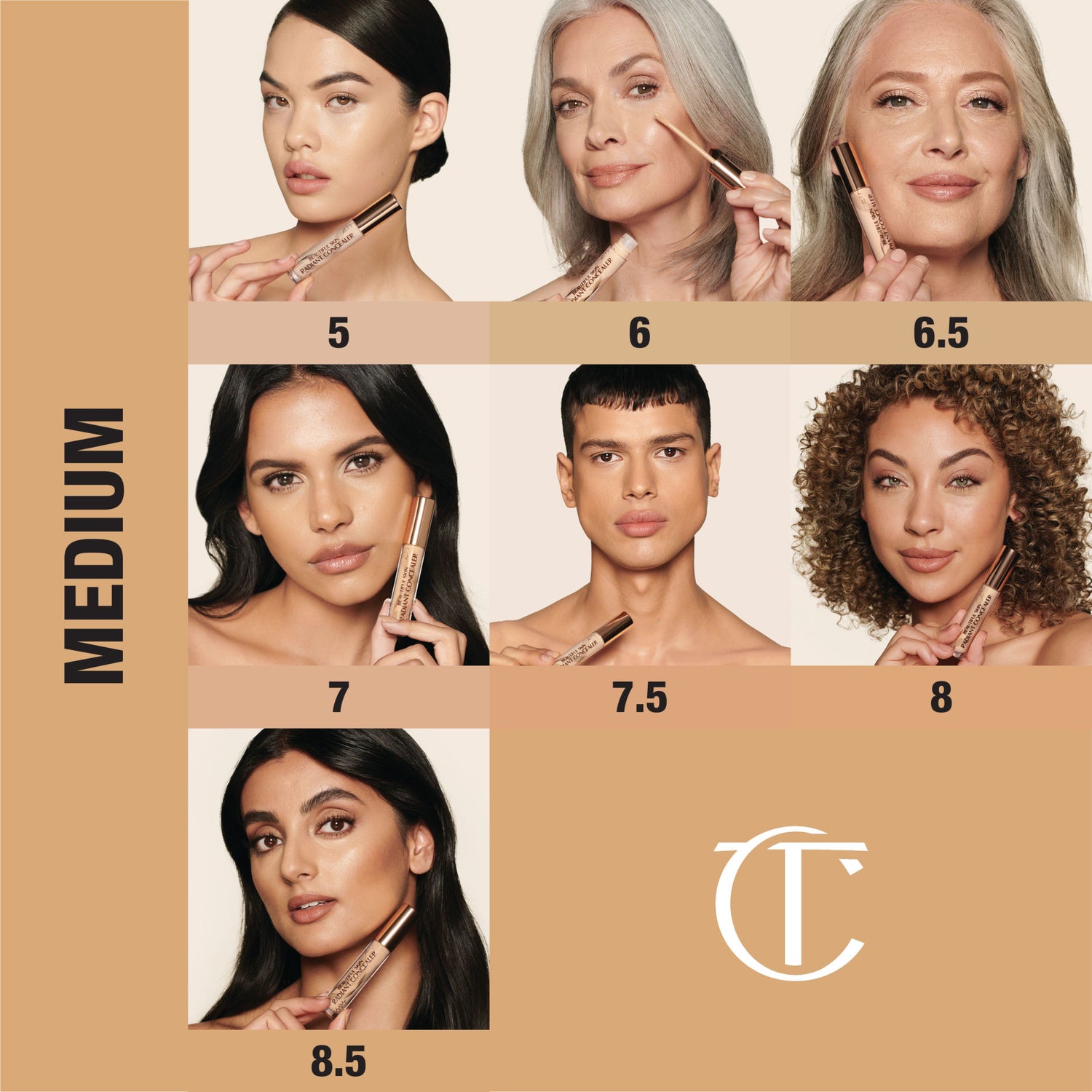 Information related to Charlotte Tilbury 5 Medium