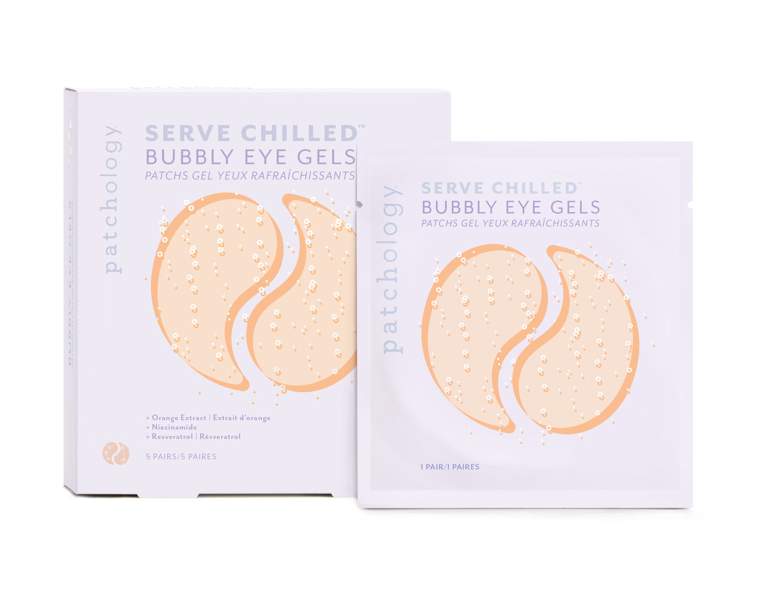 Patchology Serve Chilled Bubbly Eye Gel variant: 5 Treatments main image