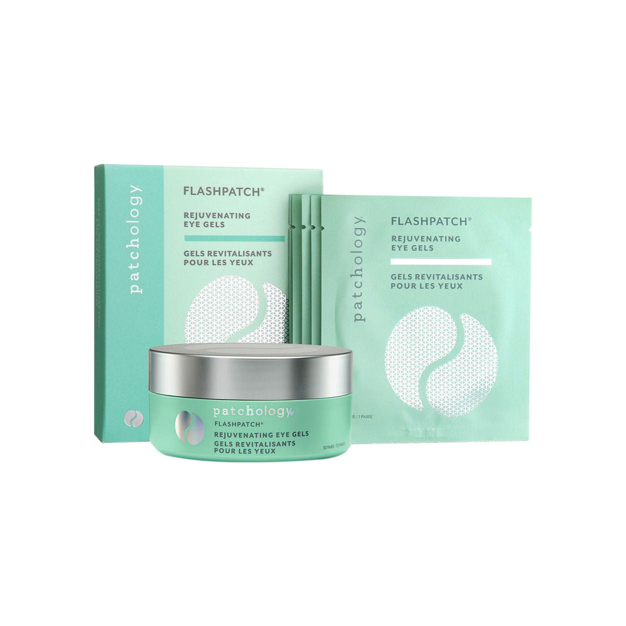 Image of the Patchology Flashpatch Rejuvenating Eye Gels variant: 5 Treatments box