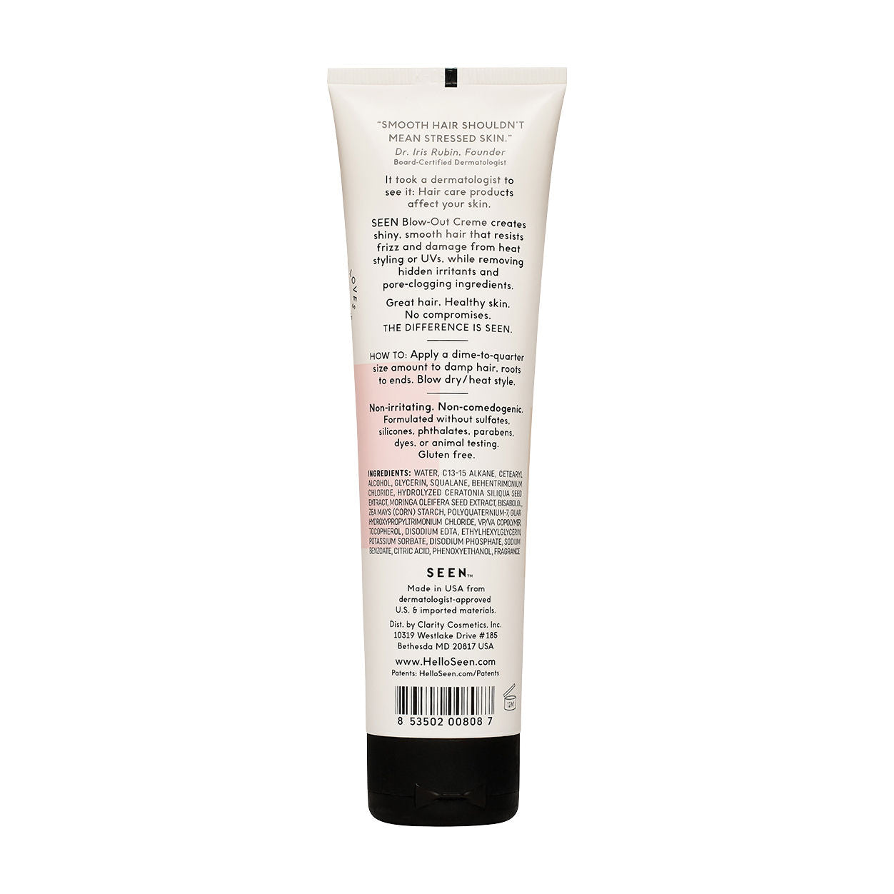 Back image of Seen Blow-Out Creme variant: 5 fl oz