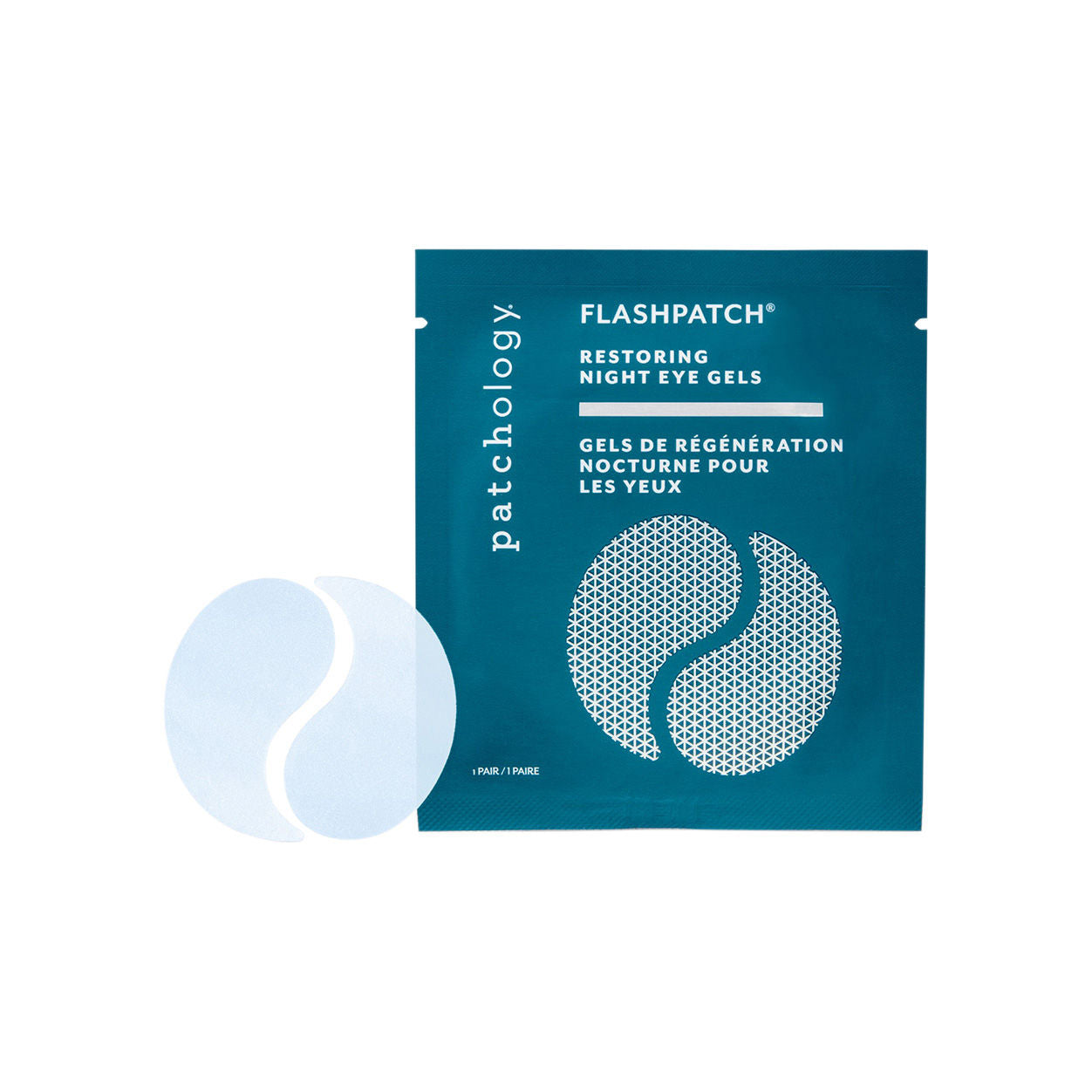 Swatch image of Patchology FlashPatch Restoring Night Eye Gels variant: 5 treatments
