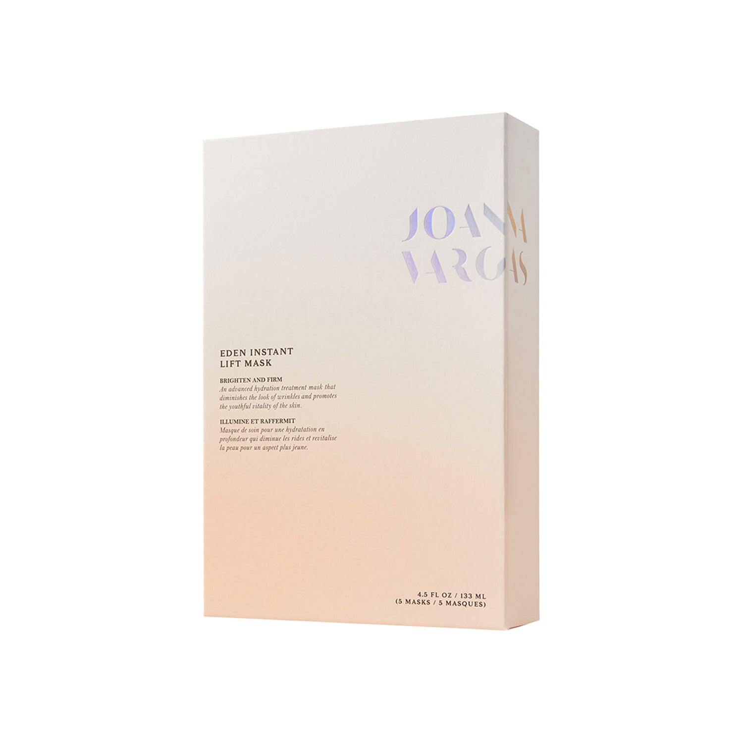 Joanna Vargas Eden Instant Lift Mask Size variant: 5 Treatments box image.