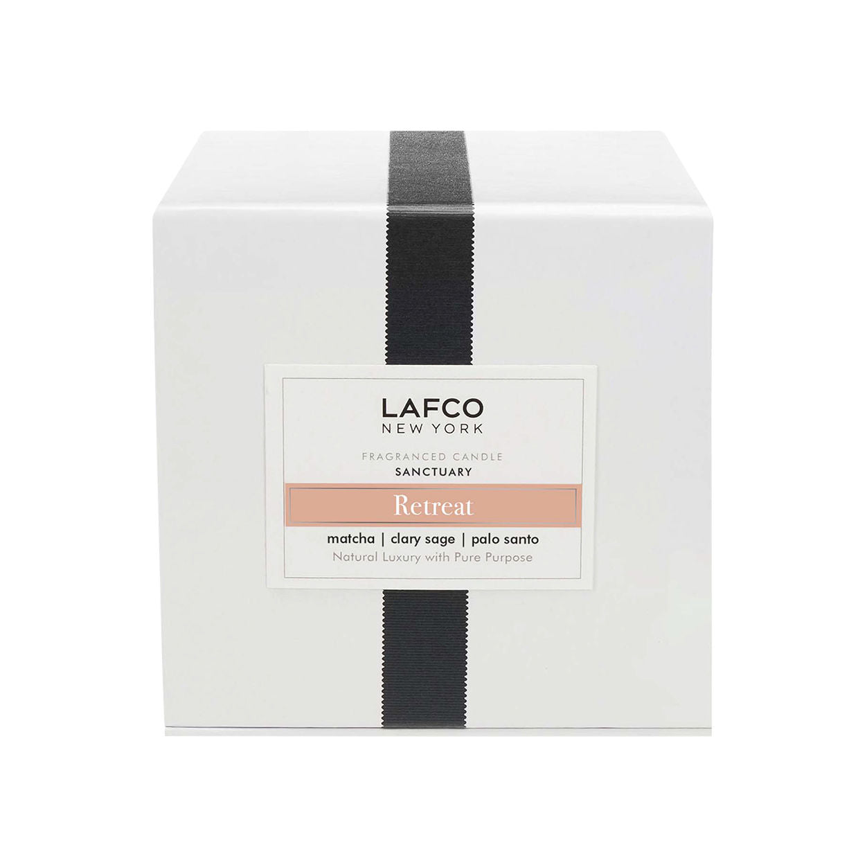 Image of the Lafco Retreat Candle variant: 6.5 oz (Classic) box