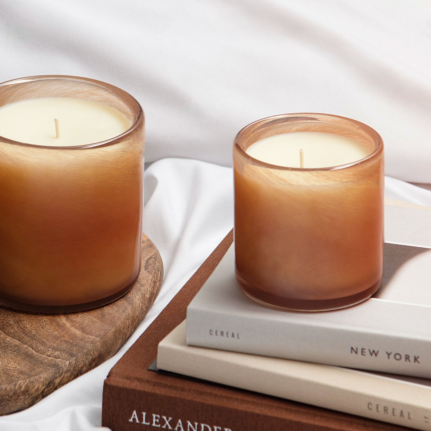 Lifestyle image of Lafco Retreat Candle variant: 6.5 oz (Classic)