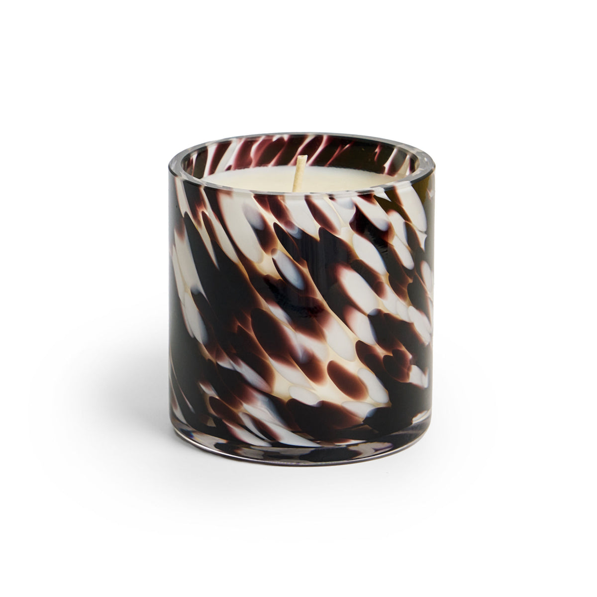 Image of an open Lafco Saffron Sandalwood Candle variant: 6.5 oz (Classic)