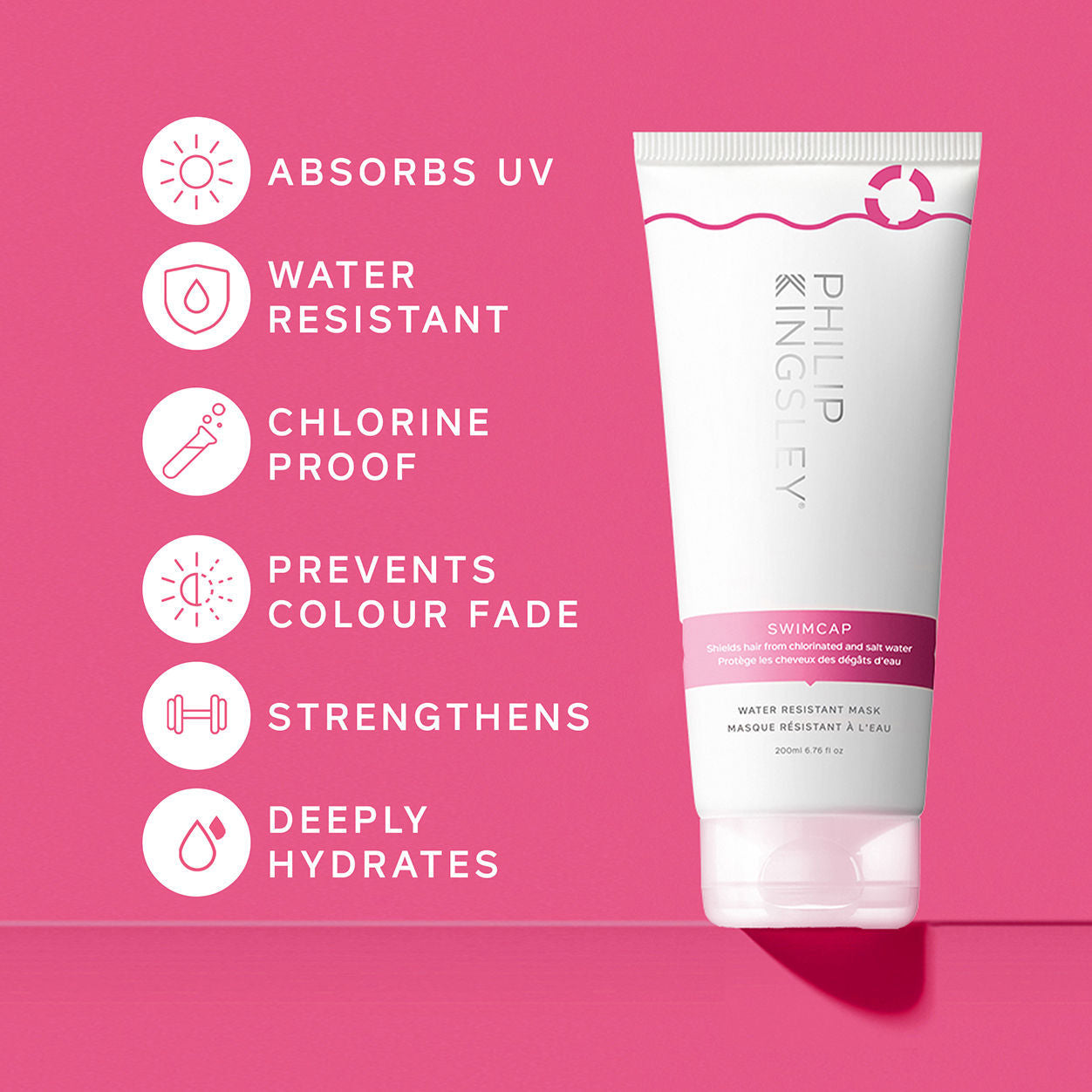 Information related to Philip Kingsley Swimcap Water Resistant Mask