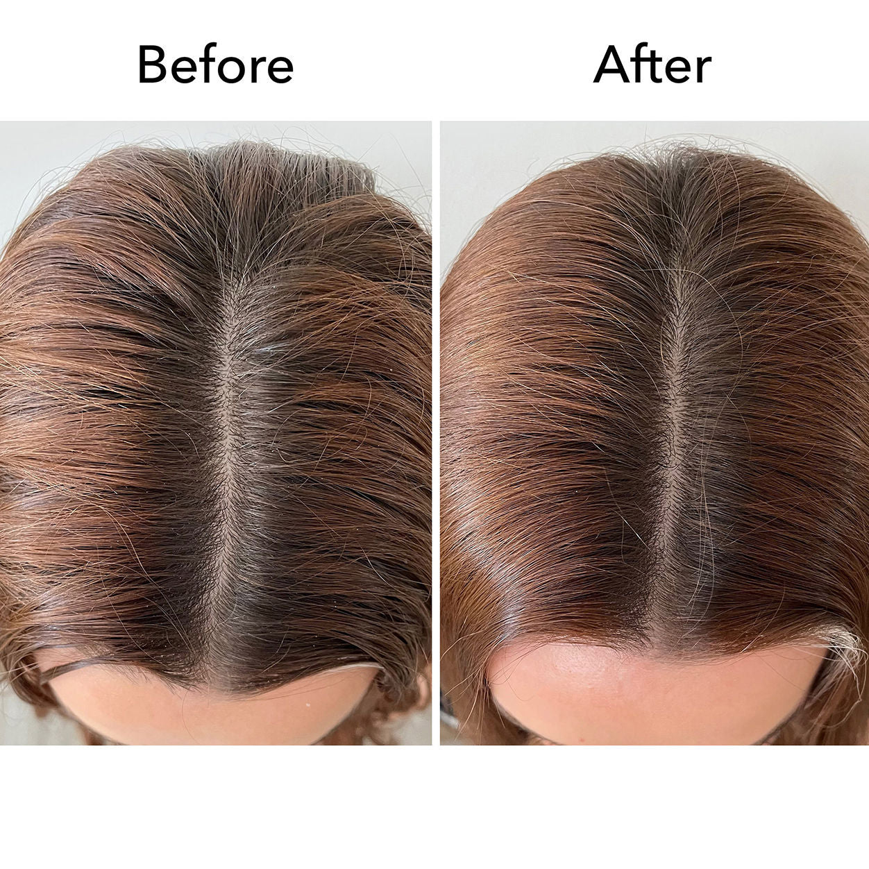 Before and after results of using Bumble and Bumble Seaweed Whipped Scalp Scrub variant: 6.7 fl oz