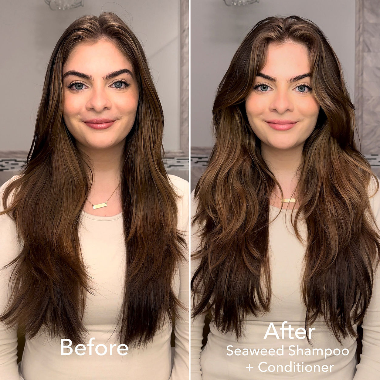 Before and after results of using variant: 6.7 fl oz