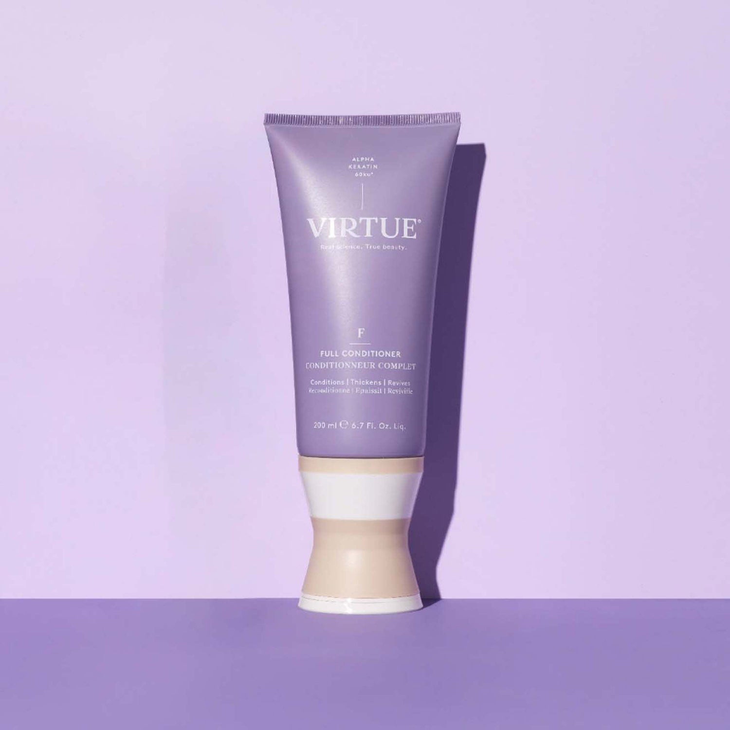 Lifestyle image of Virtue Full Conditioner variant: 6.7 fl oz