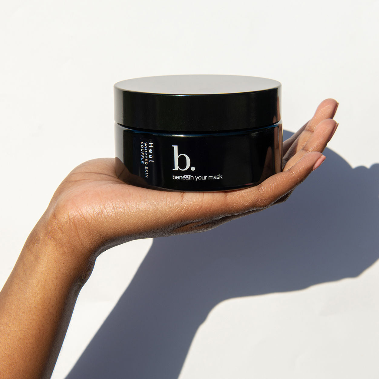 Lifestyle image of Beneath Your Mask Heal Whipped Skin Soufflé variant: 6.8 oz