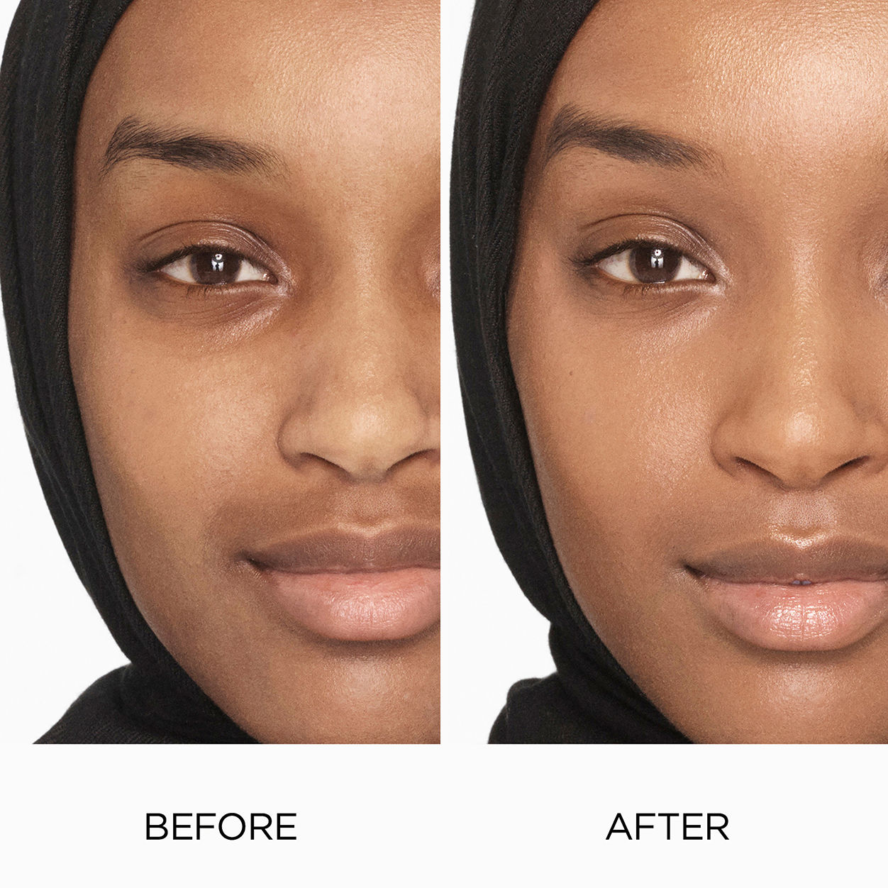 Before and after results of using variant: 6N1 MOCHA