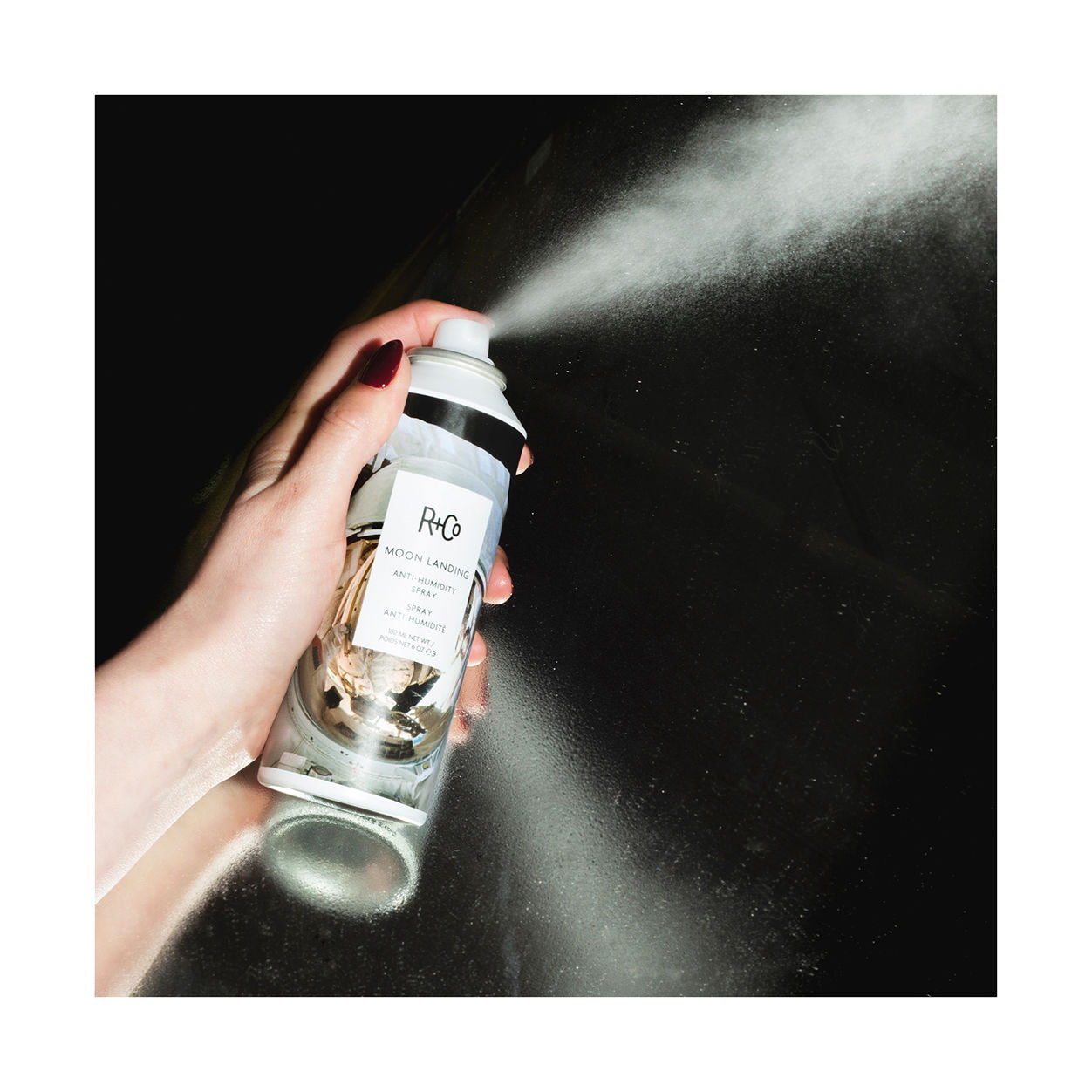 Swatch image of R+Co Moon Landing Anti-Humidity Spray variant: 6 fl oz
