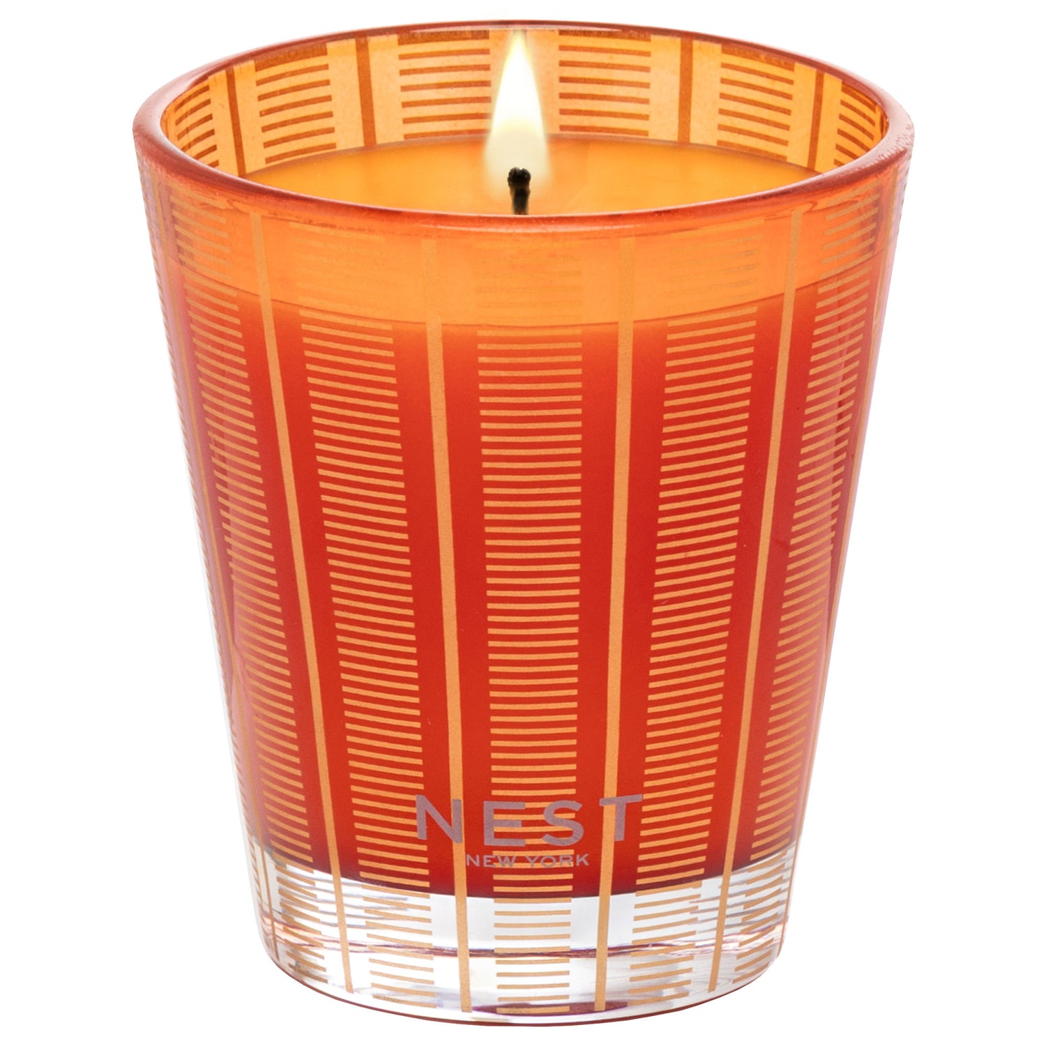 Image of an open Nest Pumpkin Chai Candle variant: 8.1 oz (Classic)