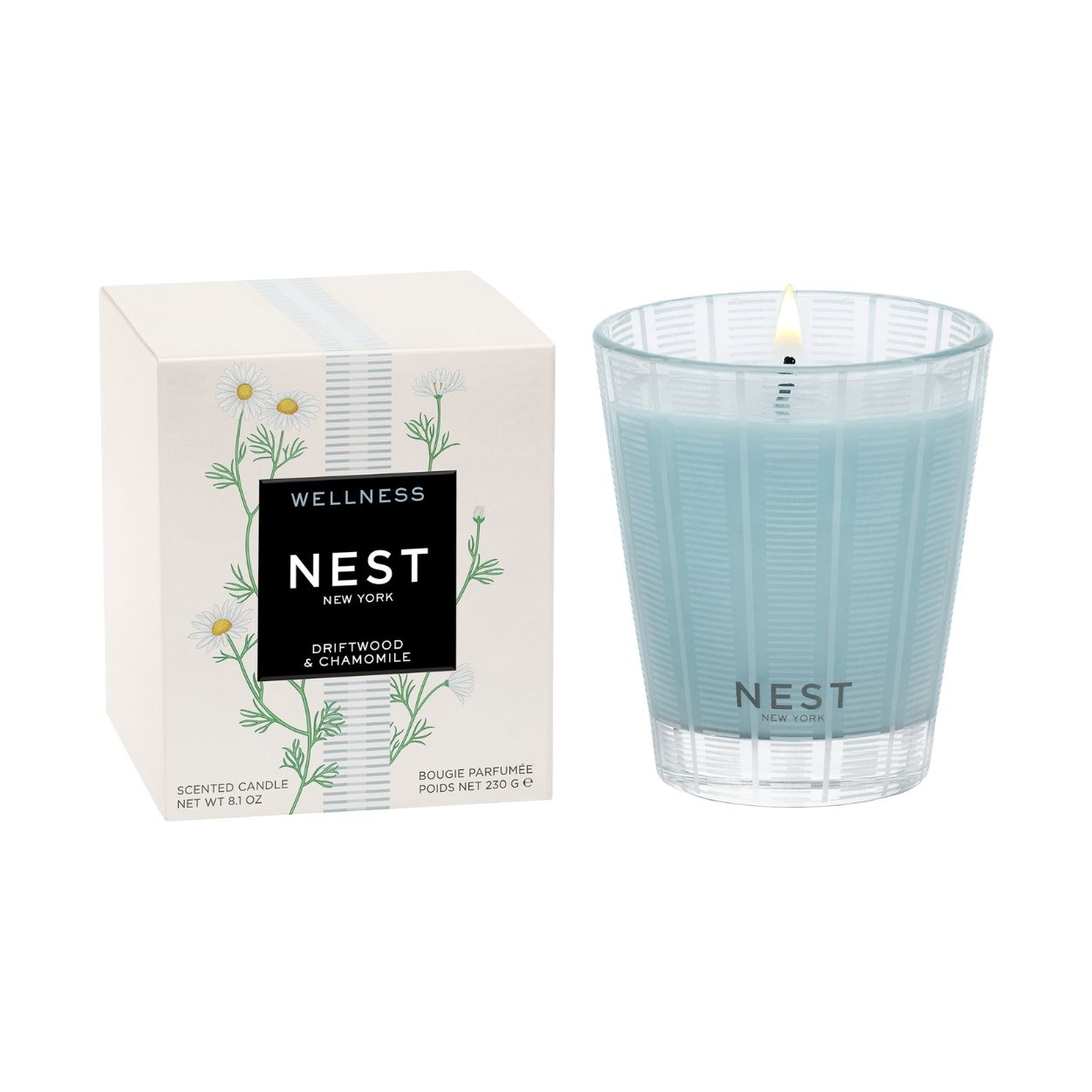 Nest Driftwood & Chamomile Candle variant: 8.1 oz (Classic) main image
