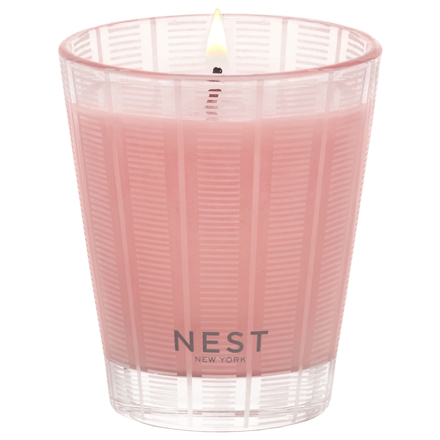Image of an open Nest Himalayan Salt & Rosewater Candle variant: 8.1 oz (Classic)