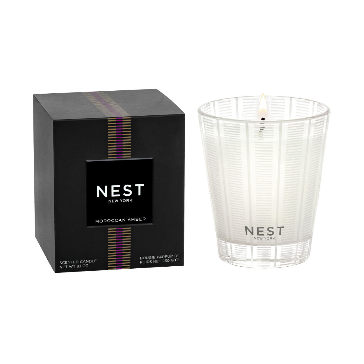Nest Moroccan Amber Candle variant: 8.1 oz (Classic) main image