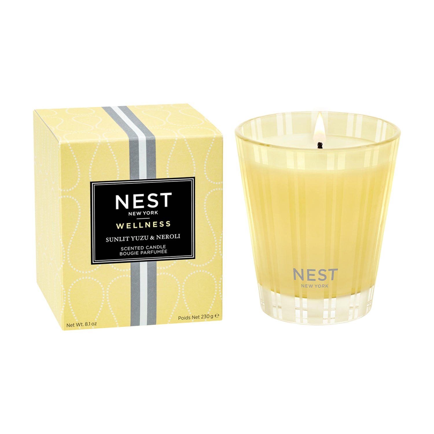 Nest Sunlit Yuzu and Neroli Candle Size variant: 8.1 oz (Classic) main image.