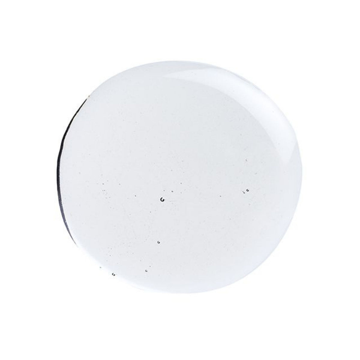 A circular drop of clear, viscous Philip Kingsley Moisture Extreme Enriching Shampoo designed to smooth cuticles.