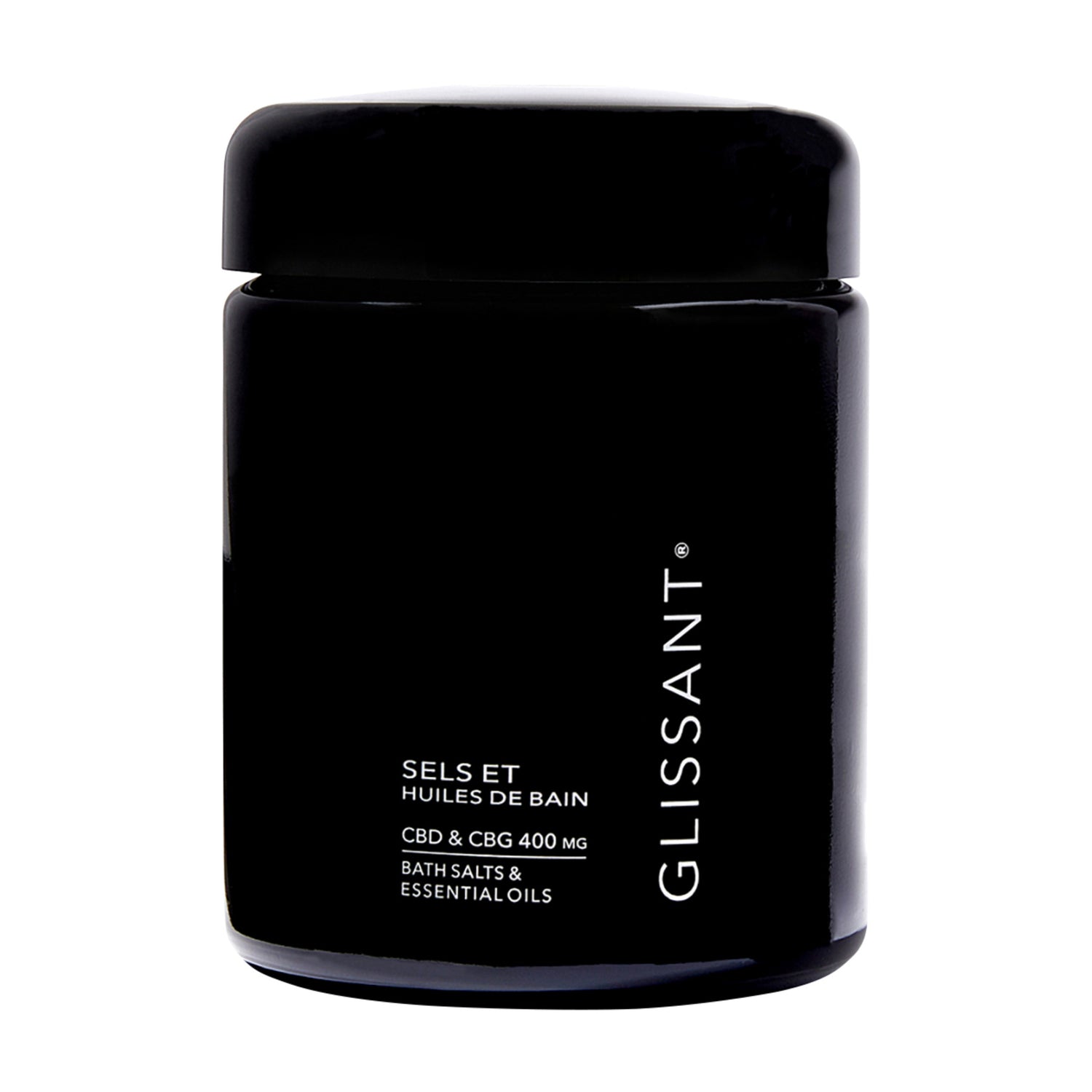 Glissant Sels et Huiles de Bain CBD and CBG Bath Salts and Oils Size variant: 9.5 oz | 280 ml main image.