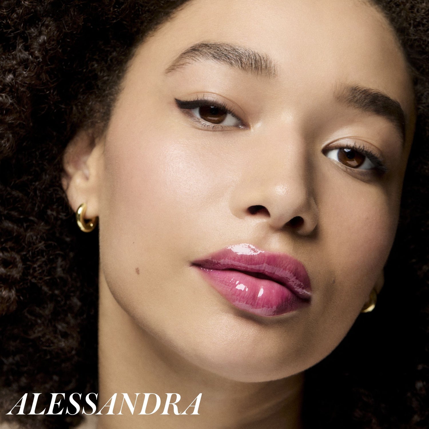 Model image of RMS Beauty Legendary Lip Oil variant: Alessandra