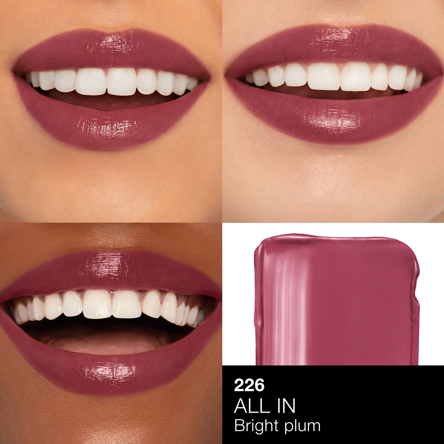 Model image of Nars Afterglow Sensual Shine Lipstick variant: All In - 226