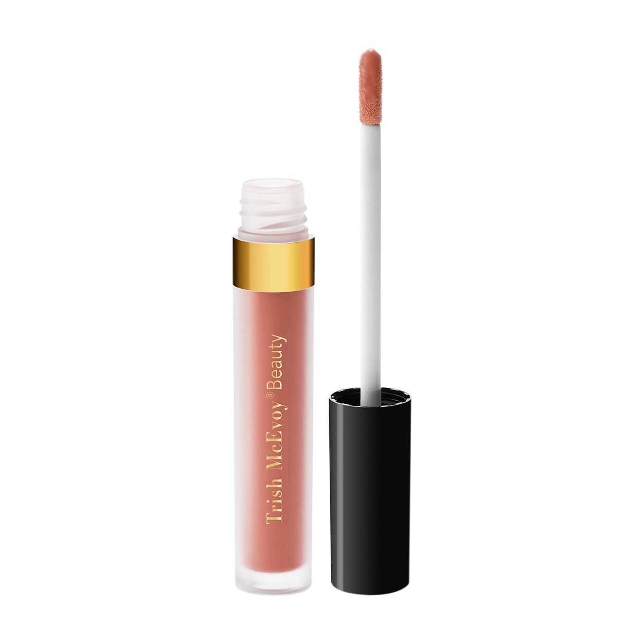 Image of an open Trish McEvoy Easy Lip Gloss variant: Almost Nothing