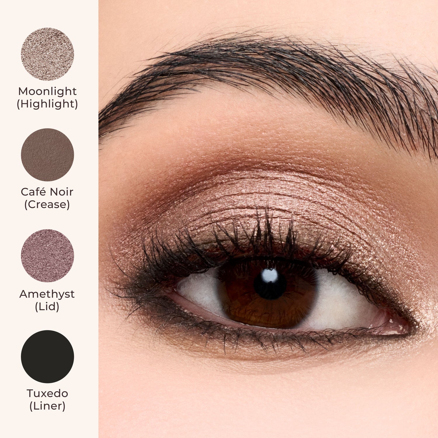 Model image of Laura Mercier Caviar Stick Eyeshadow variant: Amethyst