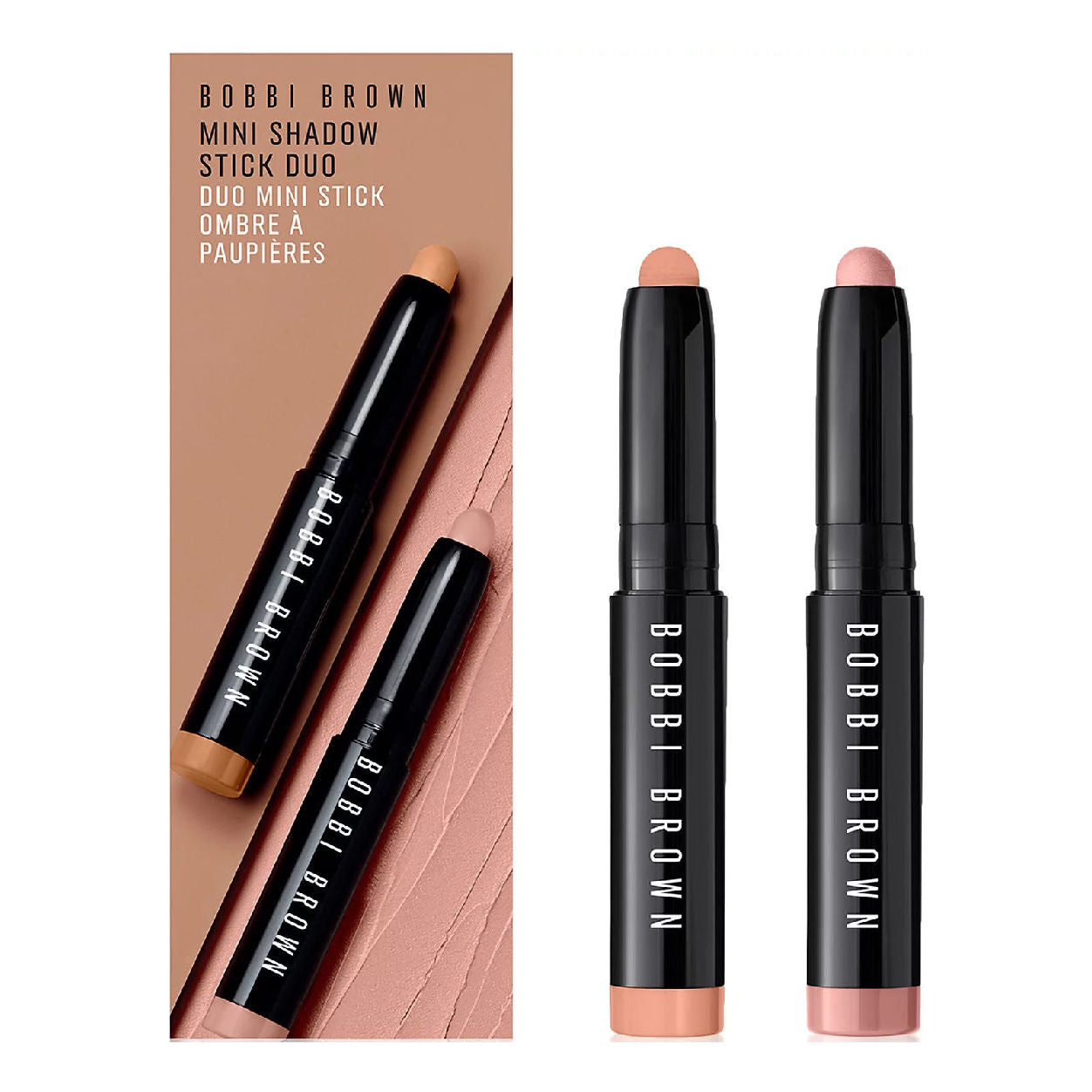 Bobbi Brown Mini Long-Wear Cream Eyeshadow Stick Duo (Limited Edition) variant: Antique Rose/Toast main image