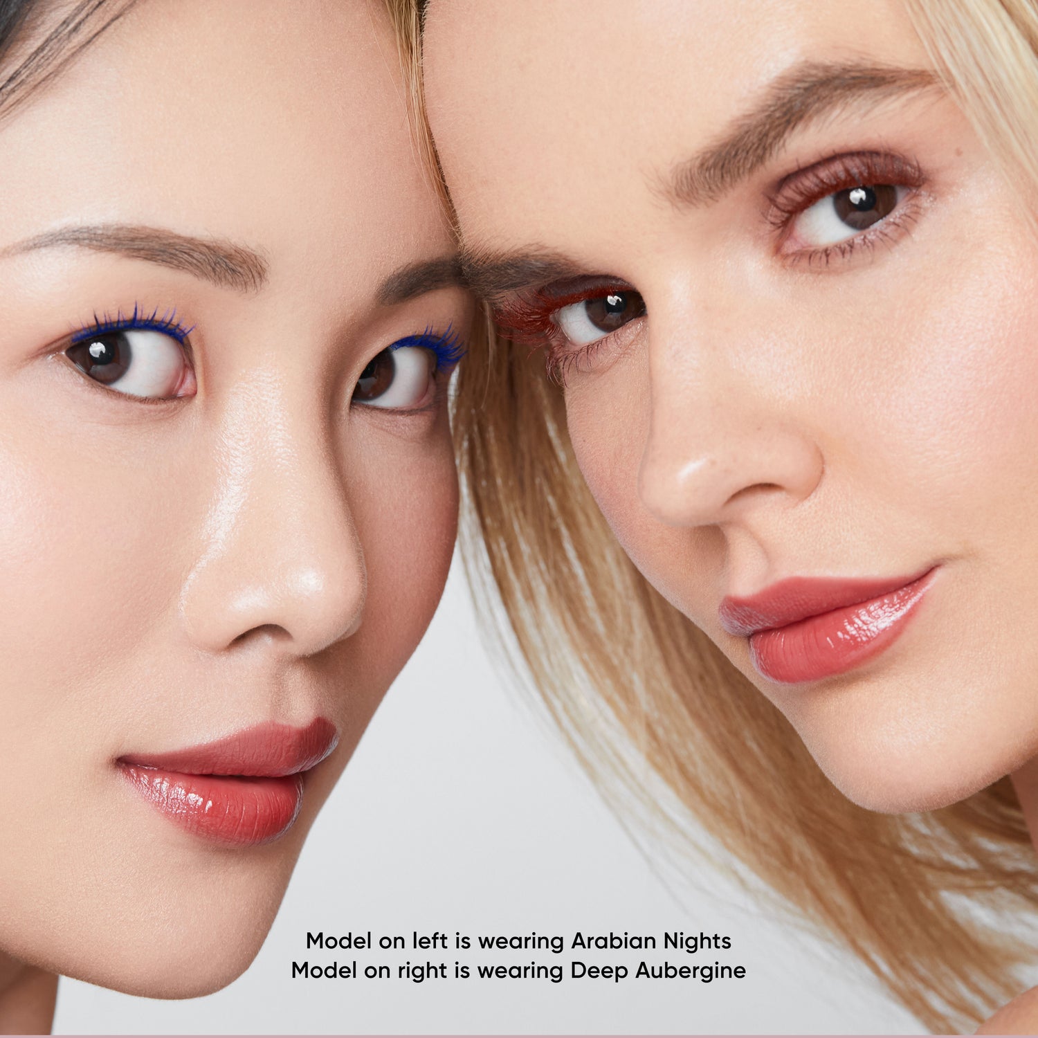 Model image of Trish McEvoy High Volume Tubular Mascara variant: Arabian Nights (Deep Navy)