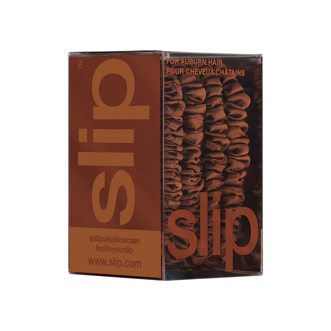 Image of the Slip Skinny Scrunchies variant: Auburn box
