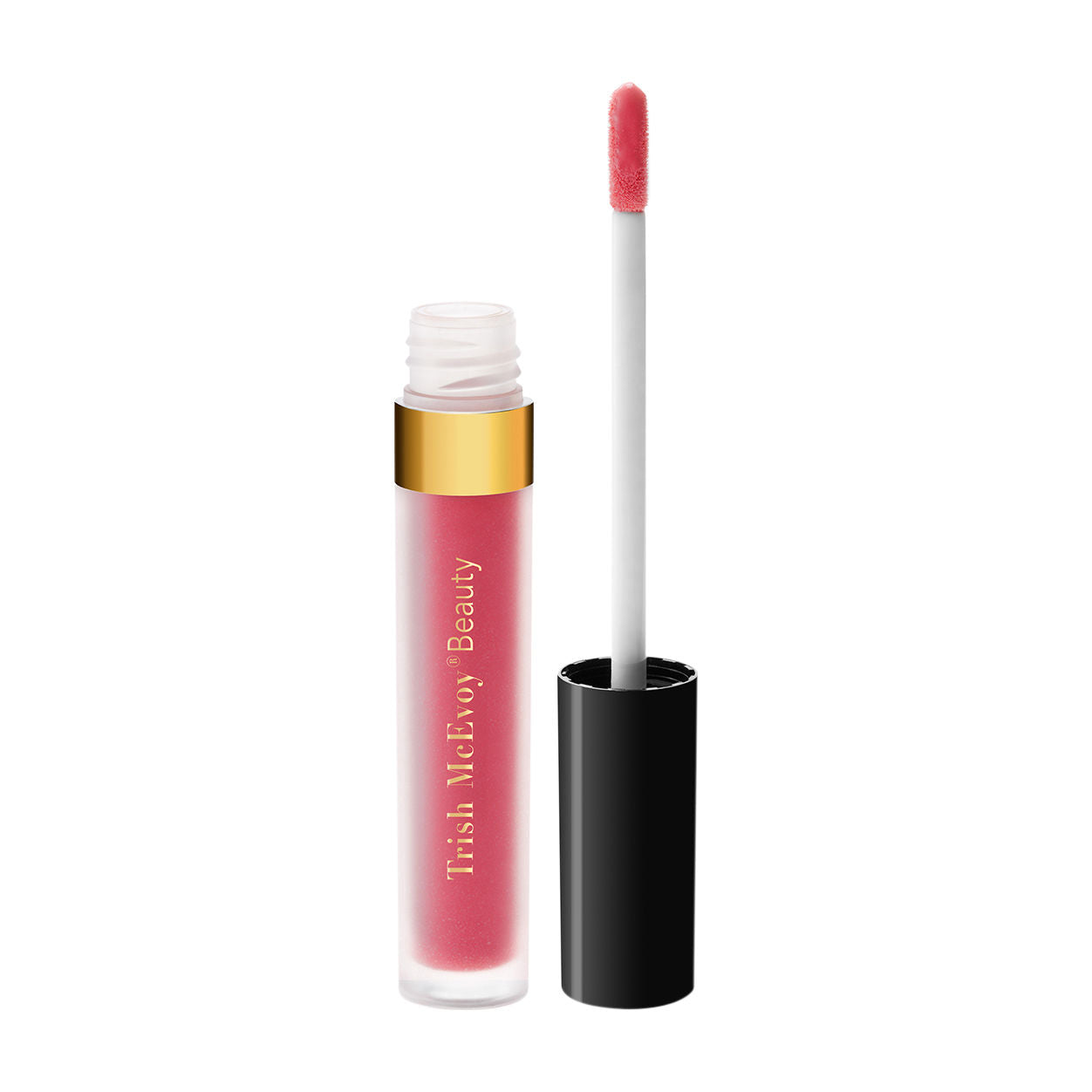 Image of an open Trish McEvoy Easy Lip Gloss variant: Babe
