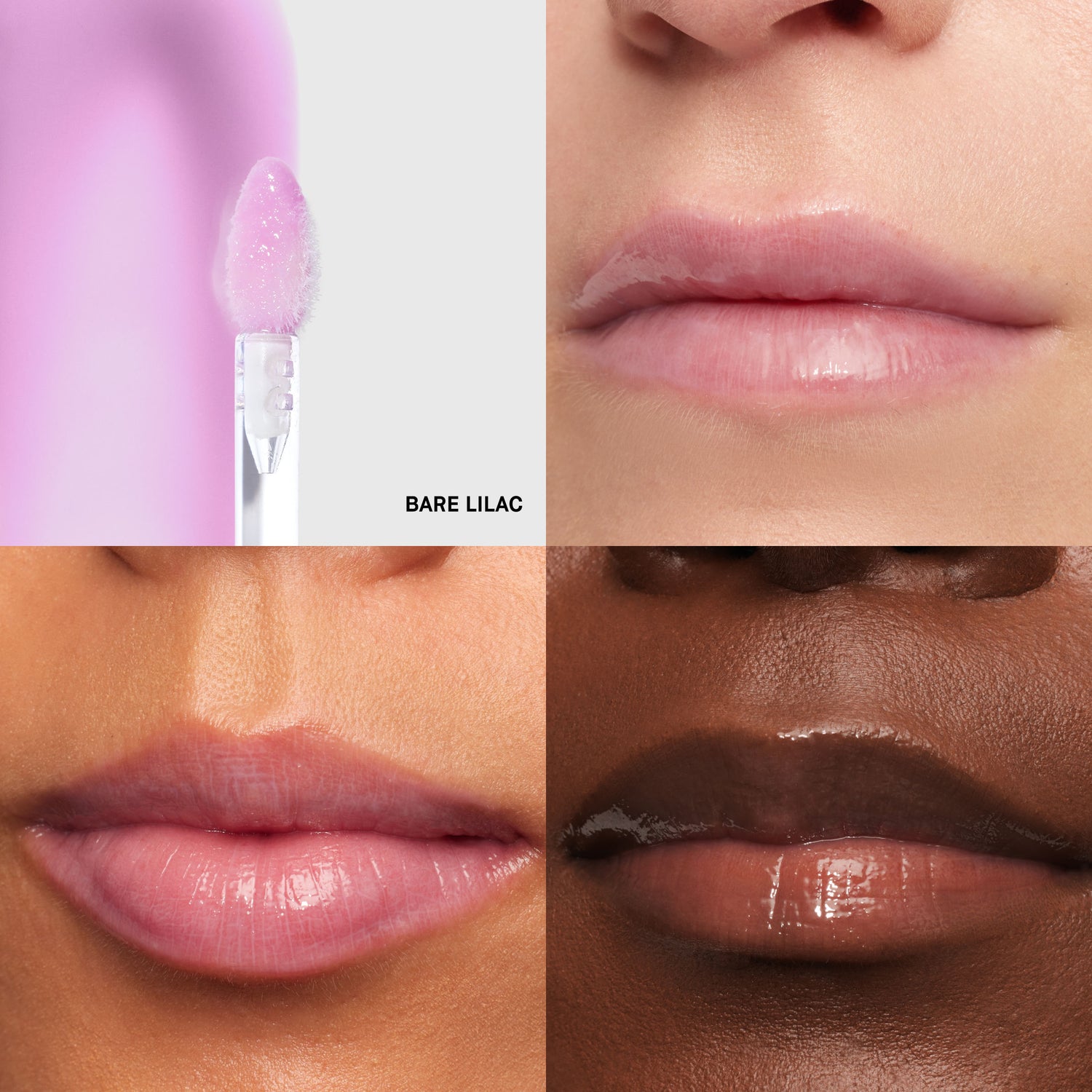 Model image of Bobbi Brown Extra Plump Lip Serum variant: Bare Lilac