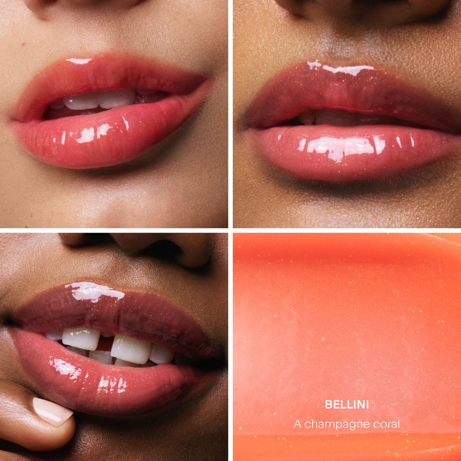 Model image of U Beauty The Plasma Lip Compound Tinted variant: Bellini