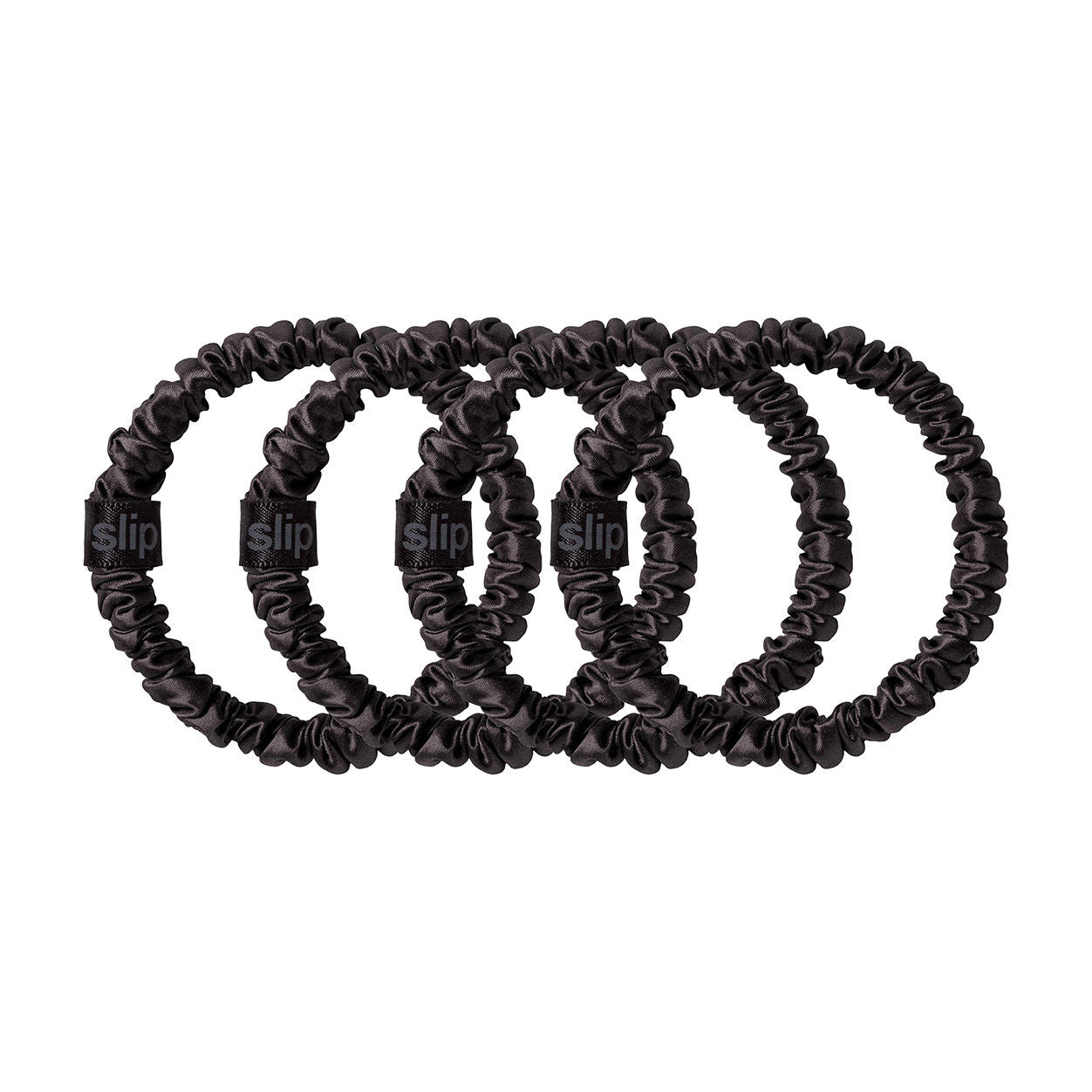 Image of an open Slip Skinny Scrunchies variant: Black