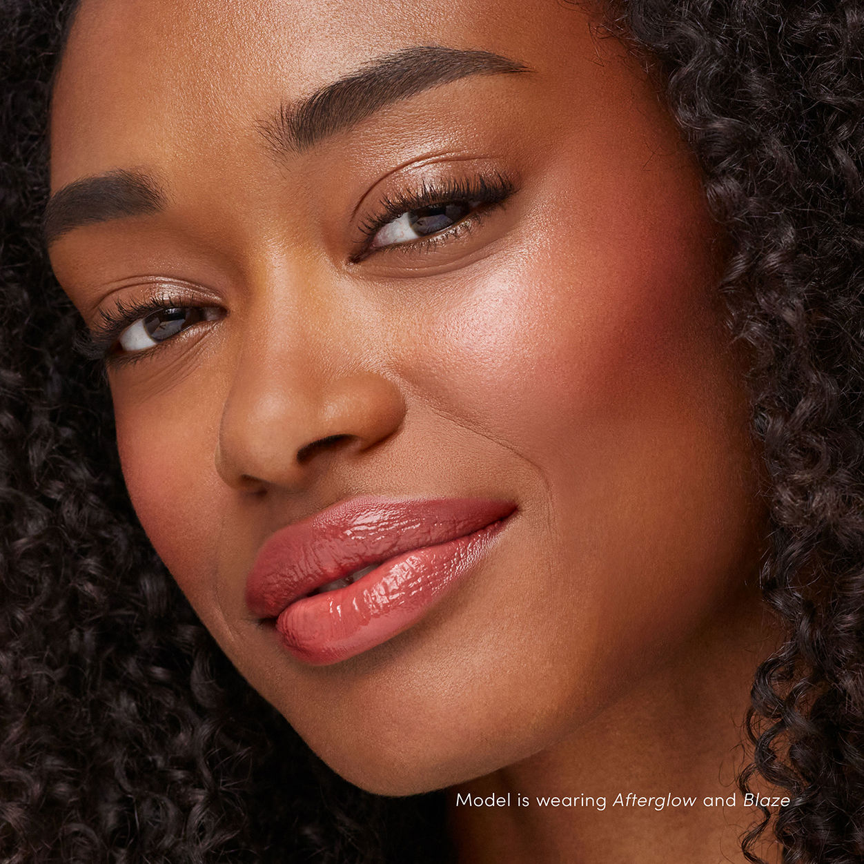 Model image of Jane Iredale Glow Time Bronzer Stick variant: Blaze