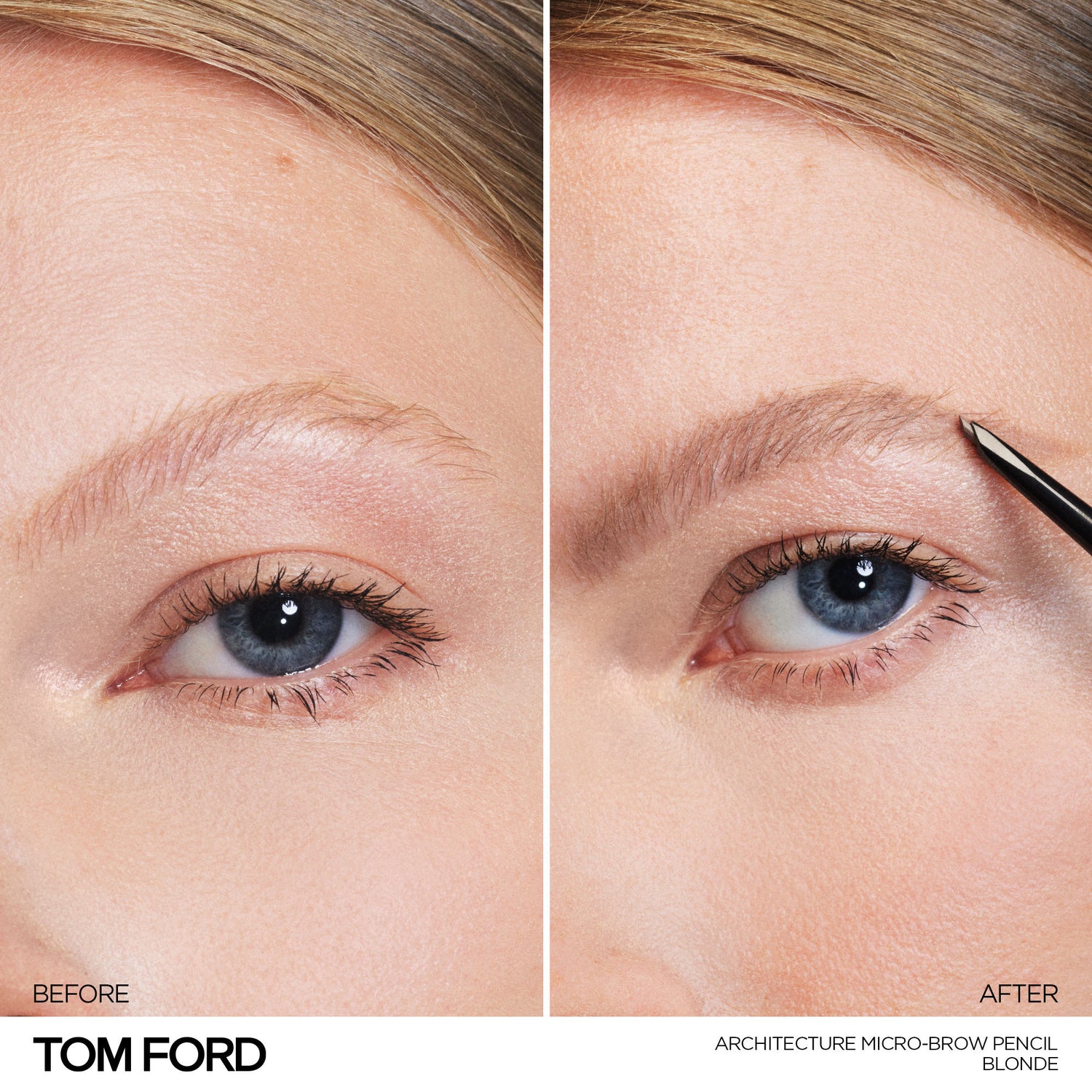 Model image of Tom Ford Architecture Brow Pencil variant: Blonde