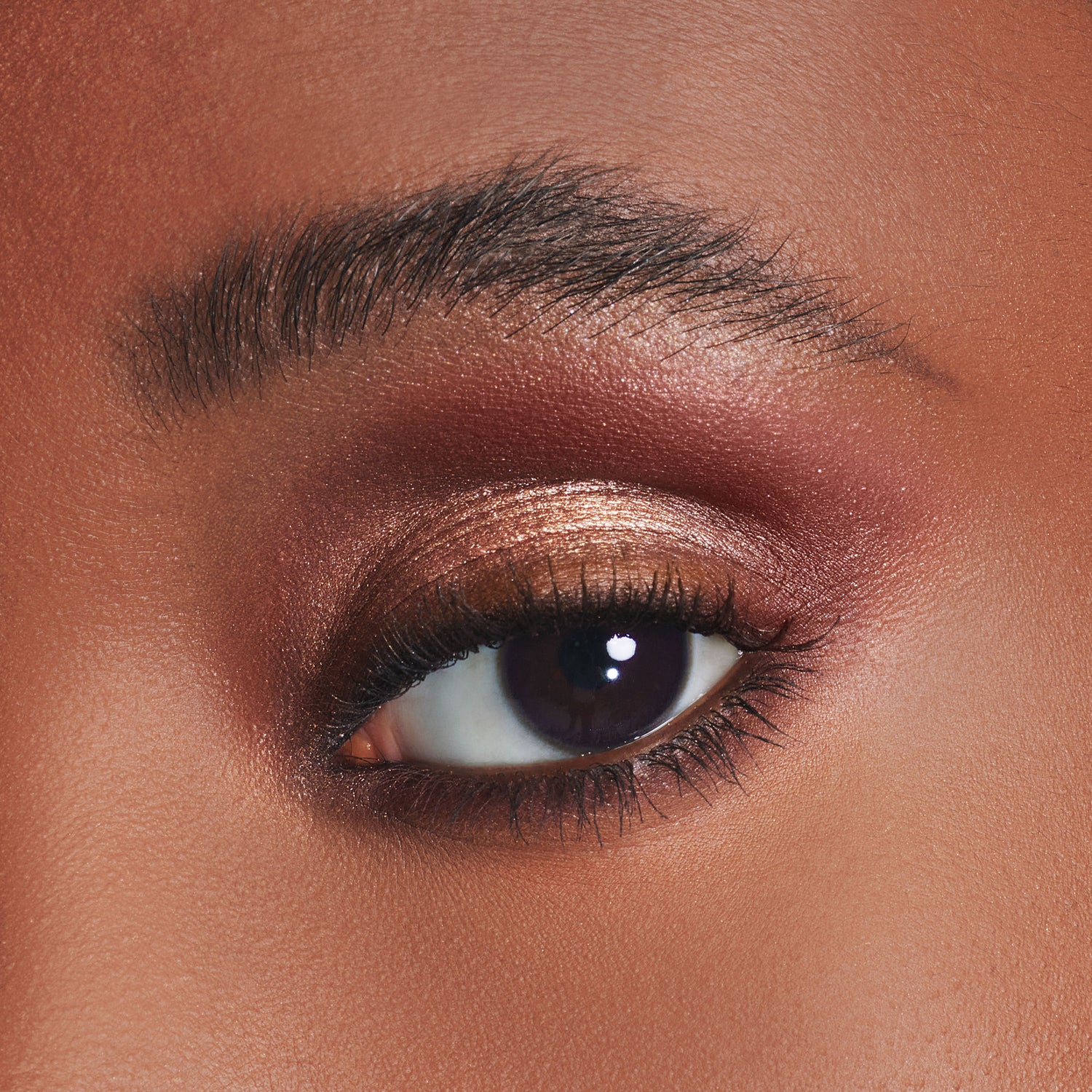 Model image of Tom Ford Eye Color Quad Eyeshadow variant: Bronze Isle